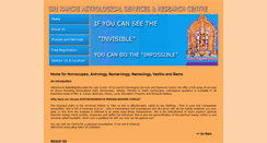 Desktop Screenshot of kanchiastro.com